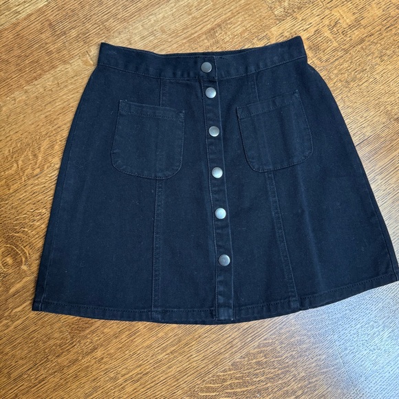 BDG Dresses & Skirts - Urban outfitters BDG Black A-Line Mini Skirt Casual